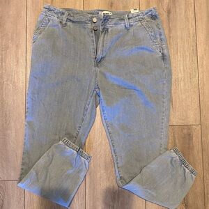 Paige Cinched Ankle Denim Jeans BNWOT Size 31
